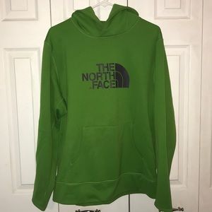The North Face hooded sweatshirt